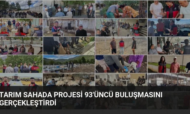 Tarım Sahada projesi 93'üncü buluşmasını gerçekleştirdi