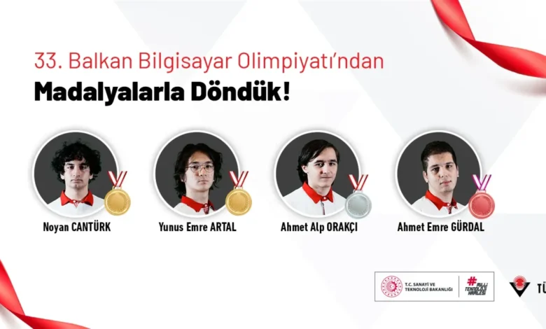 Türk Öğrenciler 33 Balkan Bilgisayar Olimpiyatı nda Zirveye Yerleşti