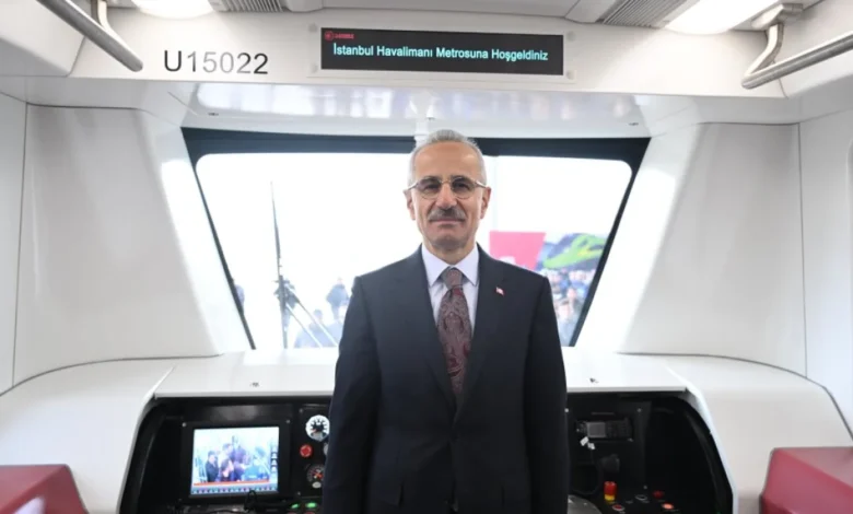Türkiye genelinde raylı sistem hat uzunluğu 1054 kilometreye ulaştı