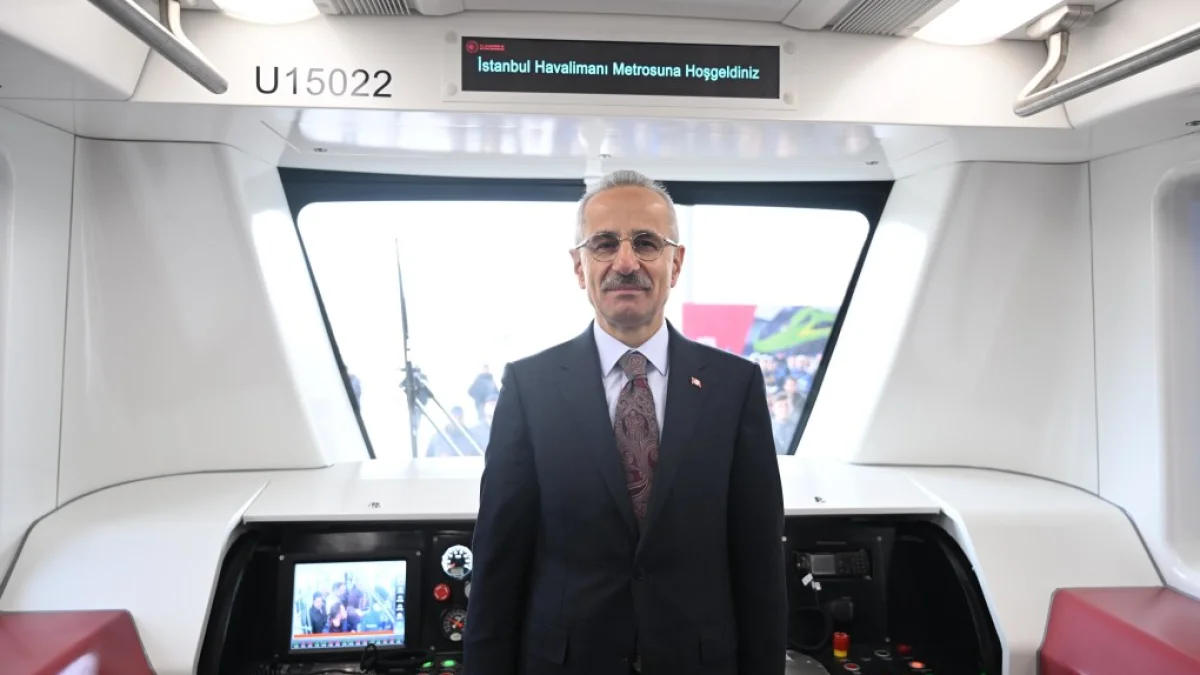 Türkiye genelinde raylı sistem hat uzunluğu 1054 kilometreye ulaştı